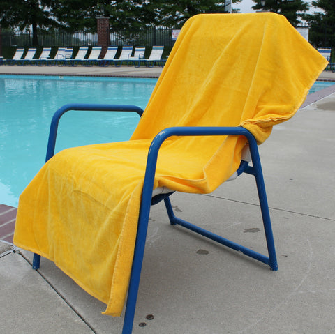 50" Beach & Boat Chair Towel