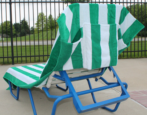 90" Extra Long Striped Towel